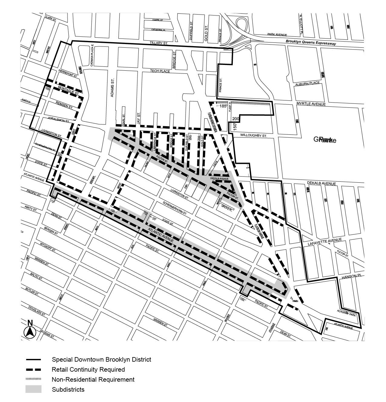 Zoning Resolutions Chapter 1: Special Downtown Brooklyn District Appendix E.1